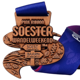Pink Ribbon Soester medaille