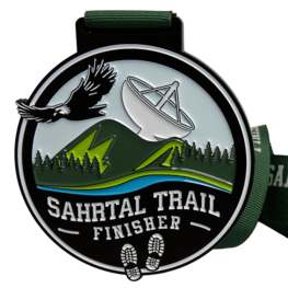 Trail medaille Sahrtal Trail