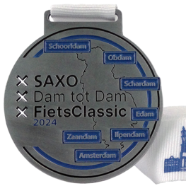 Saxo Dam tot Dam FietsClassic medaille