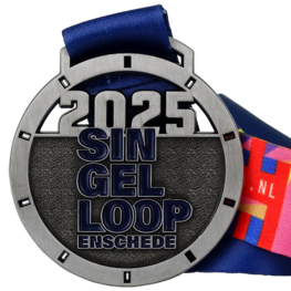 Singelloop Enschede medaille