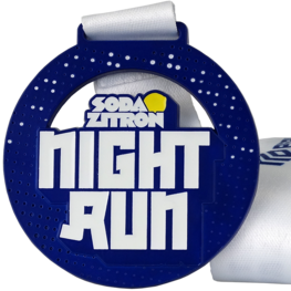 Soda Zitron Night Run medaille
