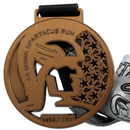 Spartacus Run medaille