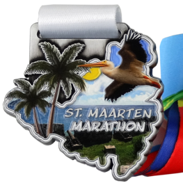 St. Maarten Marathon medaille