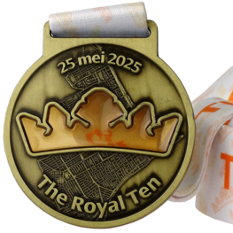 The Royal Ten medaille
