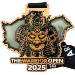 The Warrior Open medaille