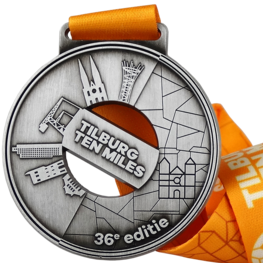 Tilburg Ten Miles medaille