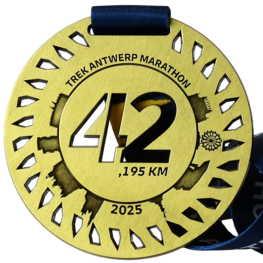 Trek Antwerp Marathon medaille