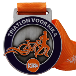 Triathlon voor Kika medaille