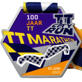 TT City Run Marathon medaille