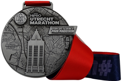 Welverdiende marathon medaille