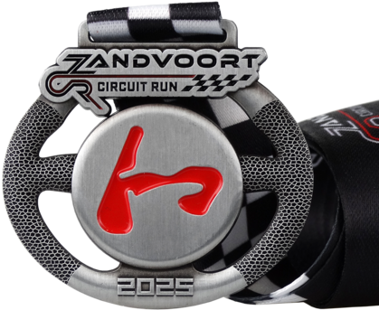 Gepersonaliseerde medailles Zandvoort Circuit Run