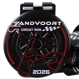 Zandvoort Circuit Run medaille